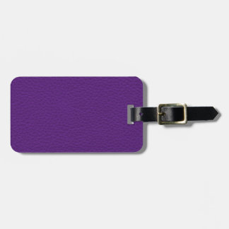 Étiquette À Bagage Image de cuir pourpre
