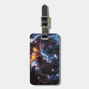 Étiquette À Bagage Image de galaxie d'étoile neutron de pulsar