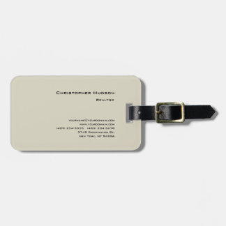 Étiquette À Bagage Immobilier simple professionnel