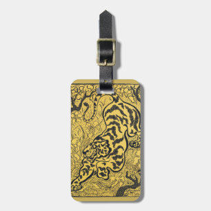 Étiquette À Bagage Impression d'art nouveau vintage de Paul Ranson Ti