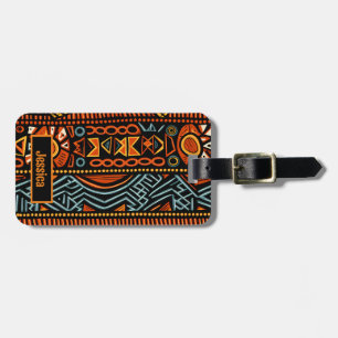 Étiquette À Bagage Imprimante africaine moderne