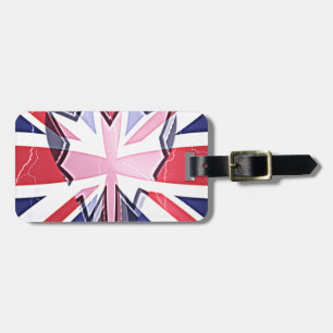 Étiquette À Bagage Imprimer "I Love UK"