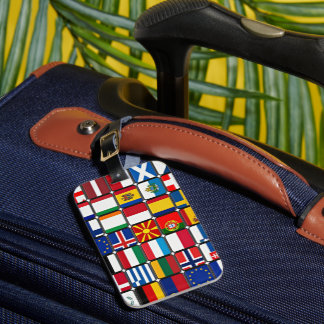 Étiquette À Bagage Indicateurs mondiaux
