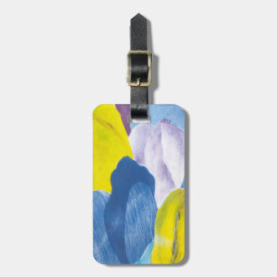 Étiquette À Bagage Indigo faux III