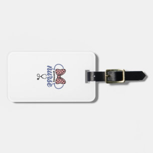 Étiquette À Bagage Infirmière diplômée Stéthoscope à ruban Graphique