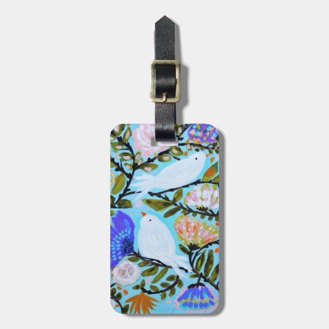 Étiquette À Bagage Inséparables doux II (Devant Vertical)