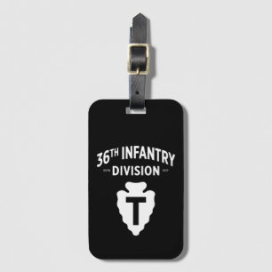 Étiquette À Bagage Insigne de la 36e division d'infanterie
