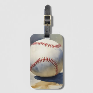 Étiquette À Bagage Inspiration baseball