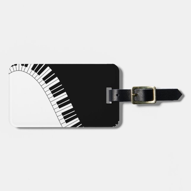 Étiquette À Bagage Instruments clavier Aziza (Devant horizontal)