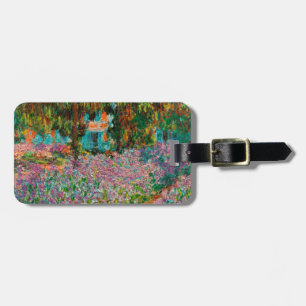 Étiquette À Bagage Iris Jardin Monet Giverny fleurs