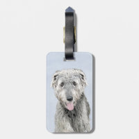 Irish Wolfhound Painting