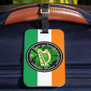 Étiquette À Bagage Irlande pour toujours/Erin aller bragh/1 sang/pers