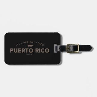 Étiquette À Bagage Isla del Encanto, Porto Rico