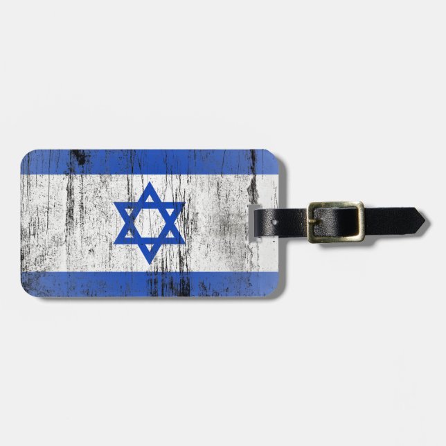 Étiquette À Bagage Israël (Devant horizontal)