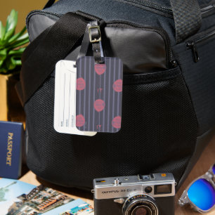 Étiquette À Bagage IT - Vous flotterez trop Motif à rayures