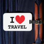 Étiquette À Bagage J'ai le bagage de voyage cardiaque pour valise ou<br><div class="desc">J'ai une étiquette de bagage de voyage pour valise ou sac. Un cadeau amusant pour les amoureux des voyages et les touristes.</div>
