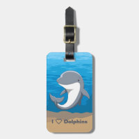 J'aime le Bottlenose mignon de dauphins
