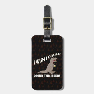 Étiquette À Bagage J'Aimerais Boire Cette Bière.