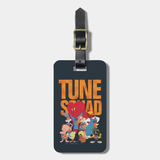 Étiquette À Bagage JAM ESPACE : UN NOUVEAU LEGACY™ | TUNE SQUAD™ Line (Devant Vertical)