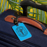 Étiquette À Bagage Jamais trop tard Skeleton Surfer Chick Ocean Viand<br><div class="desc">Frappez la plage avec style et voyagez en toute confiance avec ce bagage amusant et habilitant! Doté d'un design dynamique sur le thème du surf et d'un message audacieux, "Jamais trop tard - Soyez un poussin surfeur", ce tag est parfait pour les esprits libres, les amateurs d'aventure, et tous ceux...</div>