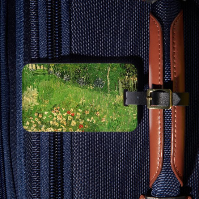 Étiquette À Bagage Jardin de Daubigny par Vincent van Gogh, Le Jardin (Insitu Rectoal 4)