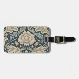 Étiquette À Bagage Jardin Floral William Morris Severn Fleur Classiqu