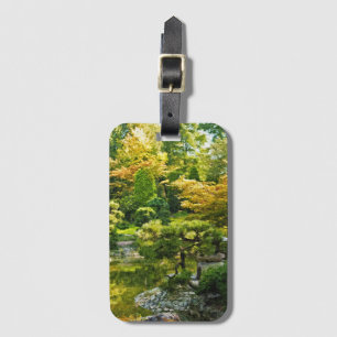 Étiquette À Bagage Jardin Japonais - Esthétique Traditionnelle