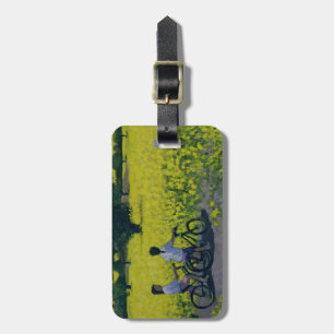 Étiquette À Bagage Jaune Field Kedleston Derby