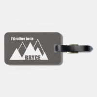 Je préfère être à Bryce Canyon Mountain