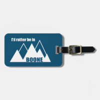 Je préférerais être à Boone North Carolina Mountai