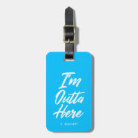 Je suis dehors ici | Funny Neon Turquoise