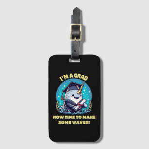 Étiquette À Bagage Je suis diplômé d'une licorne de mer ! Maintenant,