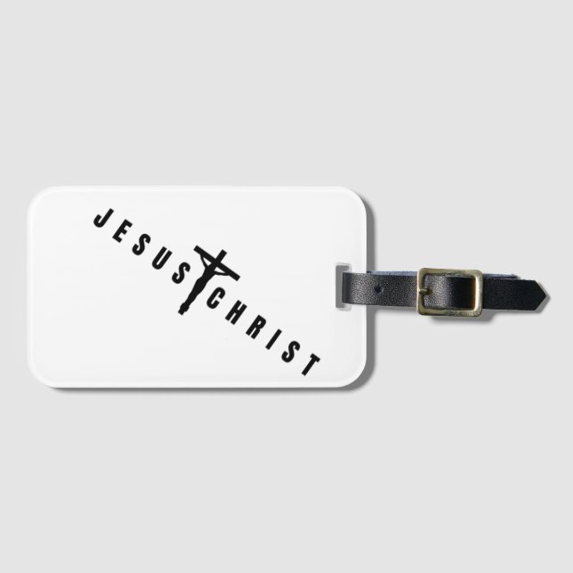 Étiquette À Bagage Jésus-Christ (Devant Horizontal)