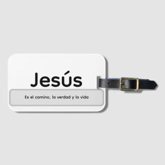 Étiquette À Bagage Jésus est le chemin, la vérité et la vie