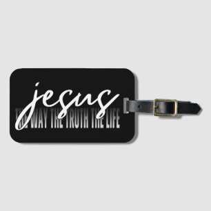 Étiquette À Bagage Jésus Le Chemin La Vérité La Vie