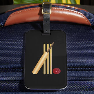 Étiquette À Bagage Jeu de cricket