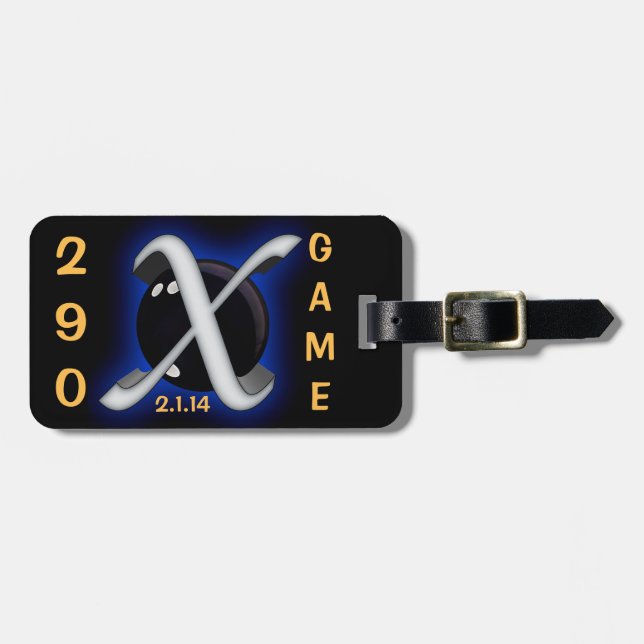 Étiquette À Bagage Jeu Xmachine 290 - 11 en ligne (Devant horizontal)