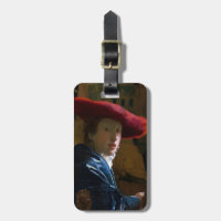 Johannes Vermeer - Fille avec un Casquette rouge