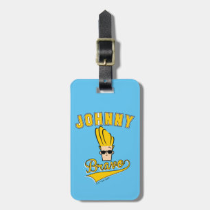 Étiquette À Bagage Johnny Bravo Collegiate Graphic