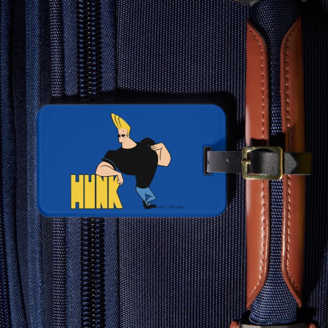 Étiquette À Bagage Johnny Bravo - Hunk (Insitu Rectoal 4)