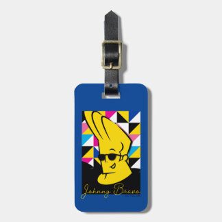 Étiquette À Bagage Johnny Bravo Pop Art Graphic