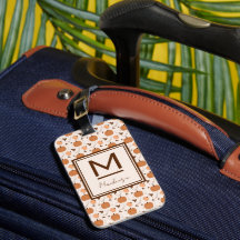 Joli motif de citrouille