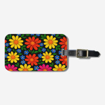 Joli motif floral coloré  