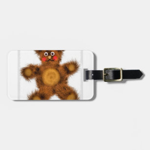 Étiquette À Bagage Joli ours en peluche jouet enfants bébé shower