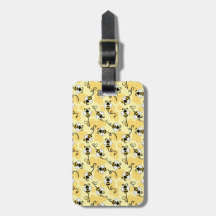 Étiquette À Bagage Joli petit motif abeilles