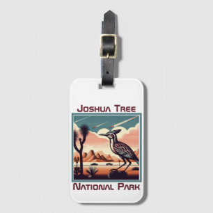 Étiquette À Bagage Joshua Tree National Park Retro Souvenir Cadeau
