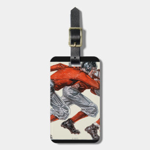 Étiquette À Bagage Joueurs de football