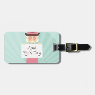 Étiquette À Bagage journée des fous d'avril