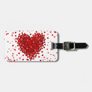 Étiquette À Bagage joyeux coeur du jour des valentines