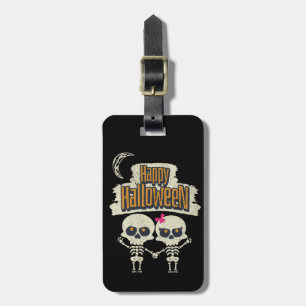 Étiquette À Bagage Joyeux Halloween